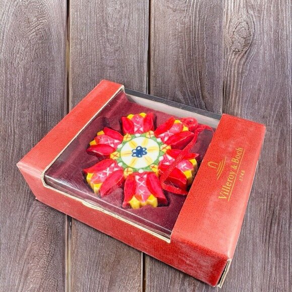 Villeroy and Boch Ornament Scandinavian Christmas  Rosemahl Style New In Box - Picture 2 of 9